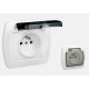 Gniazdko elektryczne z klapką XTIMAGZ1BE/11