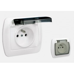 Gniazdko elektryczne z klapką XTIMAGZ1BE/11
