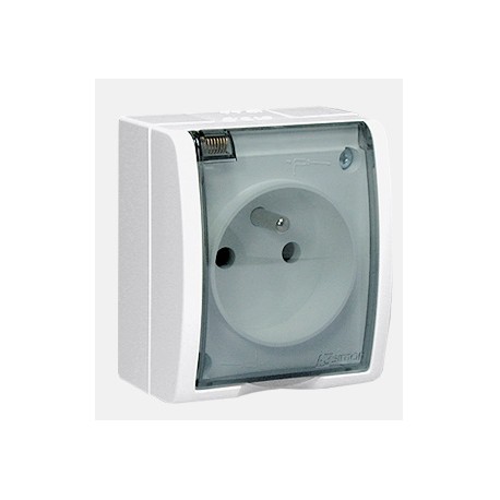 Gniazdko elektryczne hermetyczne z klapką XTIMAQGZ1/11A