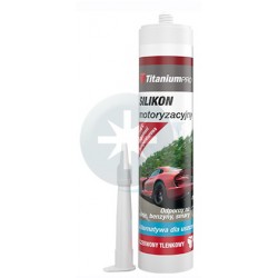 Silikon motoryzacyjny czerwony 300ml WSILMOT-01
