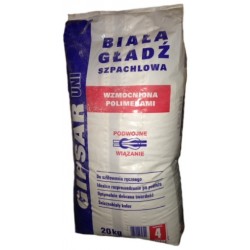 Gładź szpachlowa wzmocniona polimerami 20 kg BAWGIP10.5