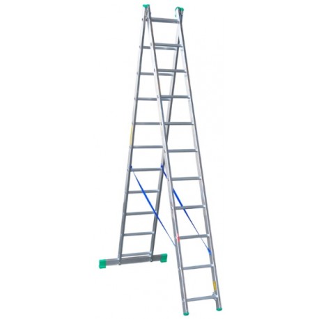 Drabina aluminiowa 2-elementowa 2x9 DRA3209