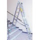 Drabina aluminiowa 3-elementowa 3x13 DRA4213
