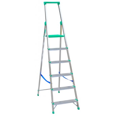 Drabina aluminiowa wolnostojąca 5+1 DRA1205