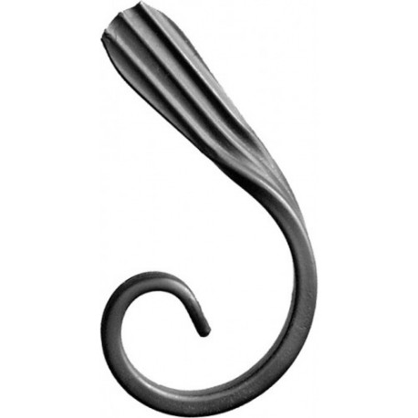 Element skrętny z płask. 12x6mm 55x108mm ART10008