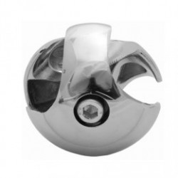 Złącze dwukierunkowe lewe - Ø 25 chrom SZTR501LCHR