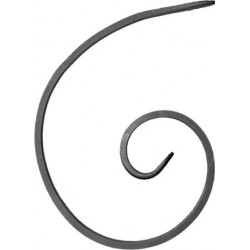 Element skrętny z płask. 12x6mm 130x180mm ART10014