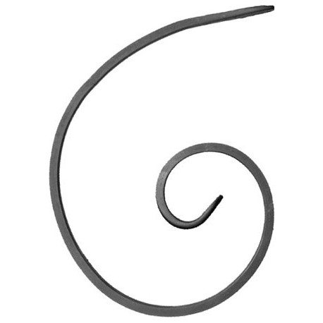 Element skrętny z płask. 12x6mm 130x180mm ART10014