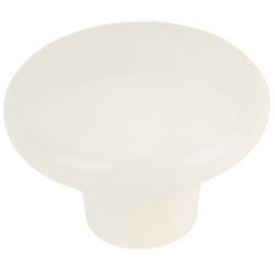 Gałka meblowa plastikowa biała 189GAL13