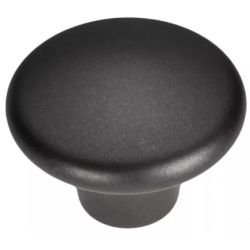 Gałka meblowa plastikowa grafit 189GAL19