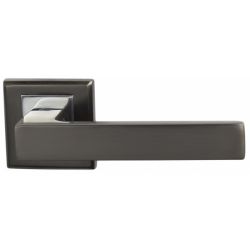 Klamka drzwiowa BORA rozeta kwadratowa 189KLA77