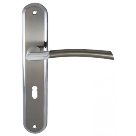 Klamka drzwiowa KORA 72mm na klucz 189KLA79