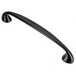 Uchwyt meblowy WAGA 128mm czarny 189UCH17