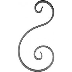 Element skrętny z płask. 12x6mm 115x230mm ART10022