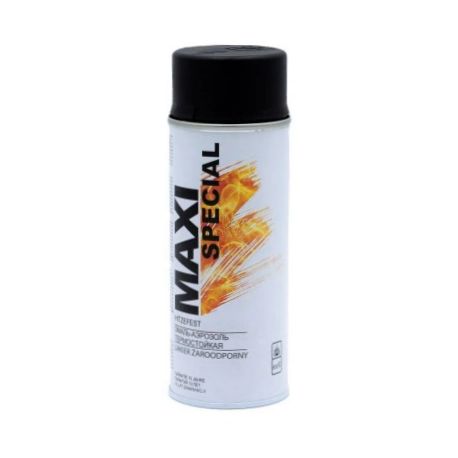 Farba żaroodporna MAXI SPECIAL spray 400ml czarna MOTMX0008