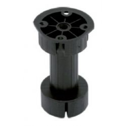 Nóżka kuchenna 100mm czarna FAKNOZ01.1