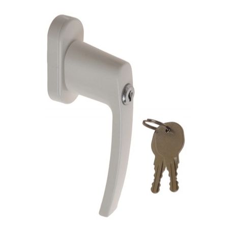 KLAMECZKA OKIEN.BIAŁA Z KLUCZY