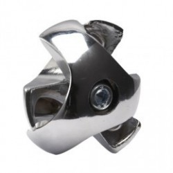 Złącze trzykierunkowe prawe - Ø 16 chrom SZ302P