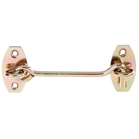 Hak okienny 120mm ocynk żółty AL903855