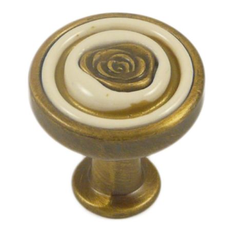 Gałka meblowa AMIX GP008 patyna AMGAL01.3