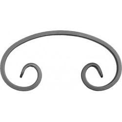 Element skrętny z płask. 12x6mm 160x80mm ART10036