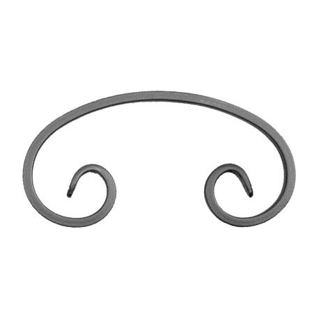 Element skrętny z płask. 12x6mm 160x80mm ART10036