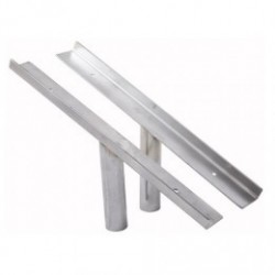 Wsporniki półki - Ø 25 chrom SZ534CH