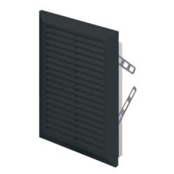 Kratka wentylacyjna 165x235mm czarna AWT26CZ