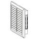 Kratka wentylacyjna 165x235mm srebrna AWT26SS
