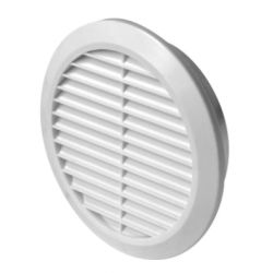 Kratka wentylacyjna fi 125mm srebrna AWT30SS