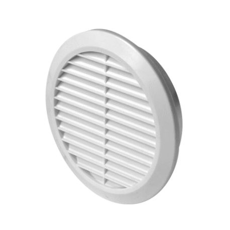 Kratka wentylacyjna fi 125mm srebrna AWT30SS