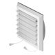 Kratka wentylacyjna 175x175mm z żaluzją biała AWT38