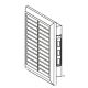 Kratka wentylacyjna 170x170mm srebrna AWT40SS