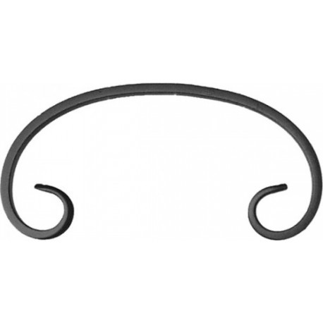 Element skrętny z płask. 12x6mm 190x93mm ART10037