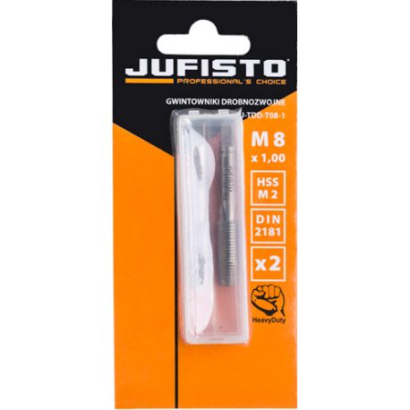 Gwintownik drobnozwojny JUFISTO M8x1,0 XJU-TDD-T08-1