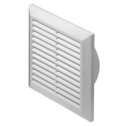 Kratka wentylacyjna CLASSIC 170x170mm biała AWT61
