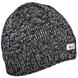 Czapka akrylowa z ociepliną czarna XL102110S