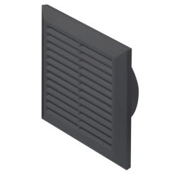 Kratka wentylacyjna CLASSIC 170x170mm grafitowa AWT61GR
