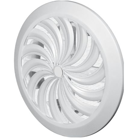 Kratka wentylacyjna CLASSIC Ø II 135mm biała AWT95