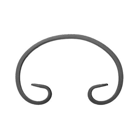 Element skrętny z płask. 12x6mm 145x95mm ART10042