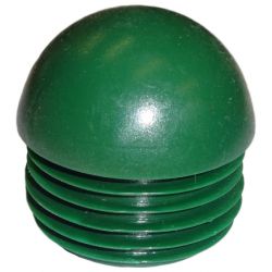 Zaślepka półkolista calowa 1 1/2" zielona TULZAS1.1/2ZP