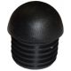 Zaślepka półkolista calowa 1 1/2" czarna TULZAS1.1/2CP