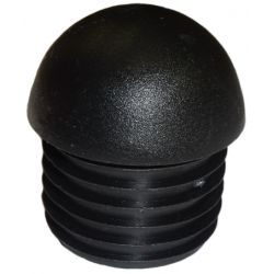 Zaślepka półkolista calowa 1 1/4" czarna TULZAS1.1/4CP