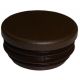 Zaślepka okrągła calowa 1 1/4" brązowa TULZAS1.1/4BR