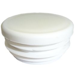 Zaślepka okrągła calowa 1 1/4" biała TULZAS1.1/4BI