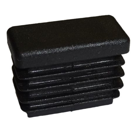 Zaślepka prostokątna 20x25mm czarna TULZAS20X25CZ