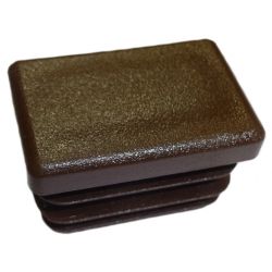 Zaślepka prostokątna 20x30mm brązowa TULZAS20X30BR