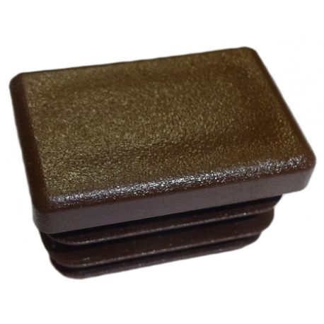 Zaślepka prostokątna 20x30mm brązowa TULZAS20X30BR