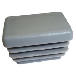 Zaślepka prostokątna 20x50mm szara TULZAS20X50SZ