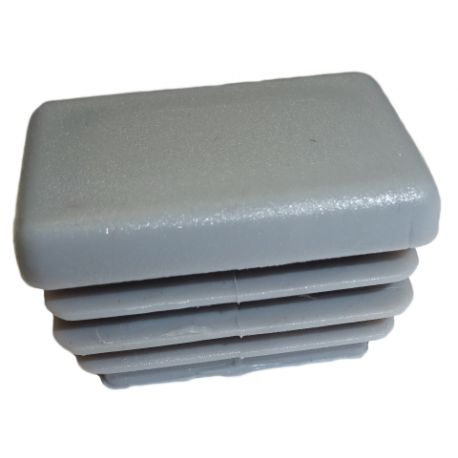 Zaślepka prostokątna 20x50mm szara TULZAS20X50SZ